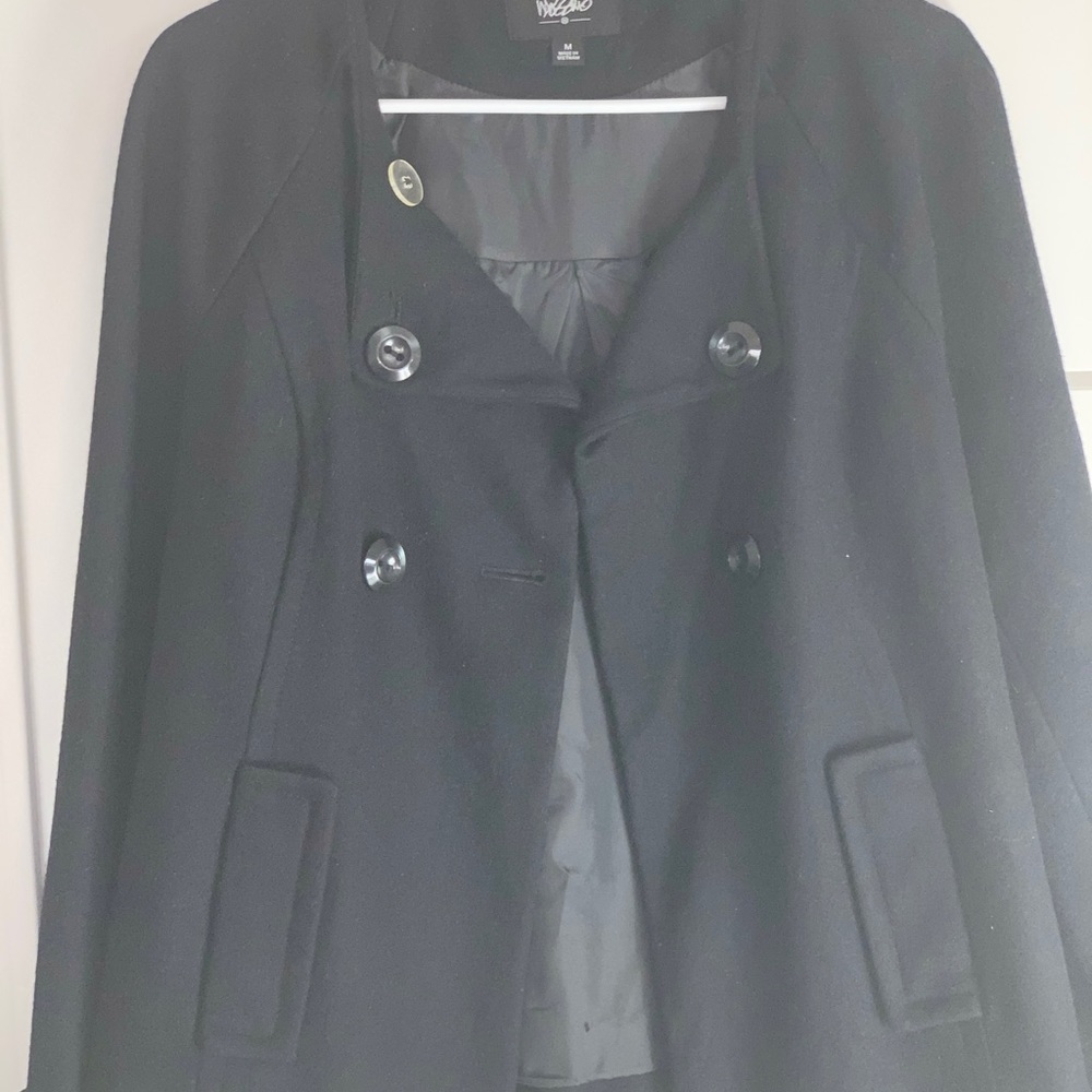 Mossimo pea coat-Black